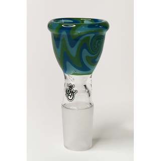 Hut / Kopf 18,8 SIEB JJ Swirl, mit Rollstop, diverse Designs