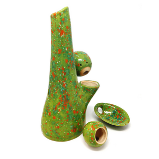 VapBong Classic, by Jaxels Art, Glasur Tree Frog (zur Zeit Vorfhrmodell)