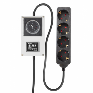 LUMii BLACK, Relais - Zeitschaltuhr mit 4-fach...