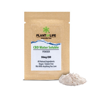 Plant of Life, WATER SOLUBLE CBD, 1g-Bag, wasserlsliches Pulver, 50mg CBD