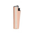 Feuerzeug Clipper Micro Metall-Cover, Ros� gl�nzend