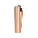 Feuerzeug Clipper Micro Metall-Cover, Ros matt