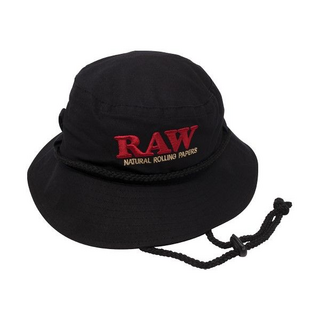 RAW Smokerman Hat, Fischerhut in Gre M Black