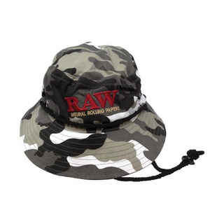 RAW Smokerman Hat, Fischerhut in Größe L Camo