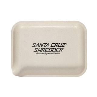 Santa Cruz Hemp Rolling Tray, Biodegradeable, 19 x14,5cm, White