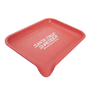 Santa Cruz Hemp Rolling Tray, Biodegradeable, 19 x14,5cm, Red