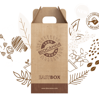 Canna Bio Easy Box, (je 1x 250 ml Bio Vega & Flores)