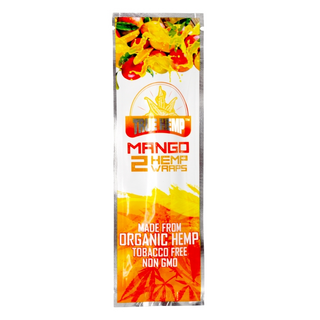 True Hemp Organic wraps, MANGO, 2 Stk pro Pk