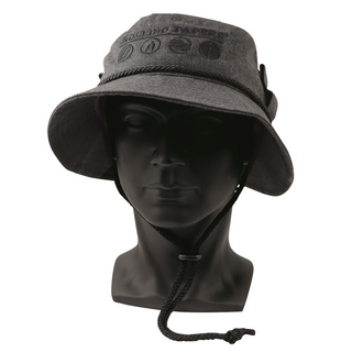 RAW Smokerman Hat, Fischerhut in Größe M Grey