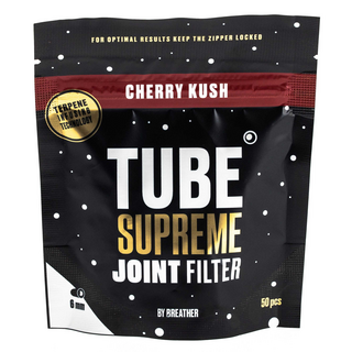 Tube Supreme Filter, 50 Stk, 6mm, Cherry Kush