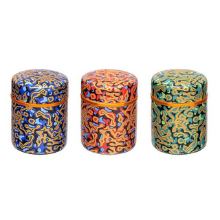 CNC Grinder Tokio, 3-tlg, 45mm, H58mm in Keramikhlle, Blau