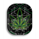 Rolling Tray Metall Space Weed` small, 18x14x2,5cm