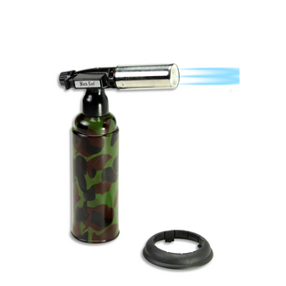Black Leaf Jetflame Brenner mit Piepo-Zündung, Camo