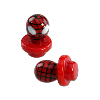 Carb-Cap Spiderman, Borosilikatglas, 16mm innen