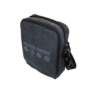 RAW x Rolling Papers Shoulder Bag, Grey, 25x19x4 cm