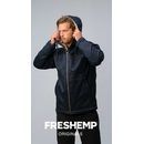 Mens Original Hemp Jacket, by Freshemp, Blue M