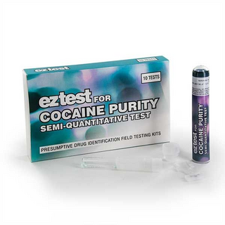 5 x EZ Test Cocaine purity, REINHEITSTEST