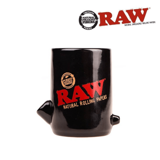 RAW Wake Up & Bake Up Keramik, Coffee + Hit (auch als Spliff Adapter geeignet)