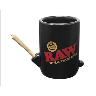 RAW Wake Up & Bake Up Keramik, Coffee + Hit (auch als Spliff Adapter geeignet)