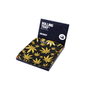 Rolling Tray Metall Leaves Gold` Large, 34x27,5x2,5cm