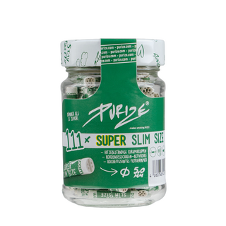 Purize Aktivkohlefiilter Super Slim  5,0mm, 111 Stk im Glas