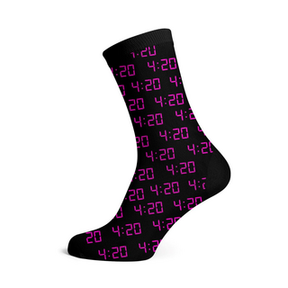 Damensocken 420 Alarm Pink, Größe 36-42, 1 Paar