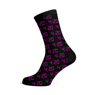 Damensocken 420 Alarm Pink, Gre 36-42, 1 Paar