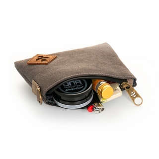 The Mini Broker Smell Proof Zippered Pocket Bag, CANVAS...