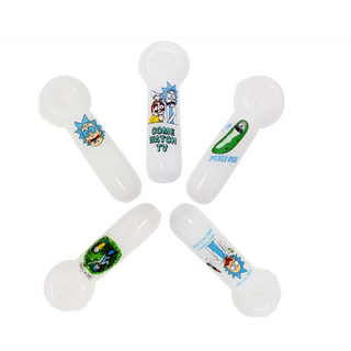 Rick&Morty Handpfeife, 10cm, diverse Designs