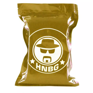 Mylar-Druckverschluss-Beutel Heisenberg GOLD, 18µ, XS -...