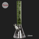 Grace Glass Beaker Geometric Art Green, 40cm, N18/14, ...
