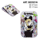 G-ROLLZ & Banksys Cover fr Rolling Tray Metall, Cop on...