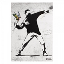 G-ROLLZ printed Canvas, Banksys Graffiti,  FLOWER...