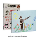 G-ROLLZ printed Canvas, Banksys Graffiti,  CHILD SOLDIER,...