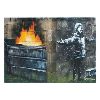 G-ROLLZ printed Canvas, Banksys Graffiti,  SEASONS GREATINGS, diverse Grssen
