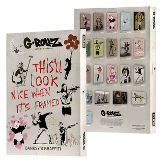 G-ROLLZ printed Canvas, Banksys Graffiti,  SEASONS GREATINGS, diverse Grssen