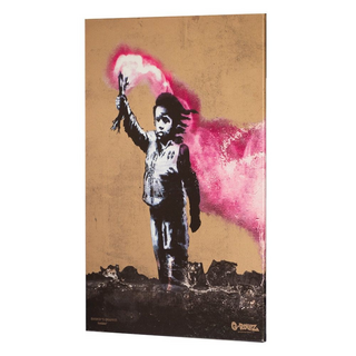 G-ROLLZ printed Canvas, Banksys Graffiti,  TORCH BOY, diverse Grssen