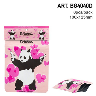 G-ROLLZ Smell-Proof Baggies, 100x125mm, 1 Stk, Panda Gunnin