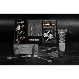 Einhngesiebe Edelstahl Scorpio in Screencard,  12mm, 3er Set
