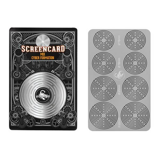 Edelstahlsiebe Scorpio in Screencard Mix Cyber Formation,  16mm, 18mm, 20mm, 22mm
