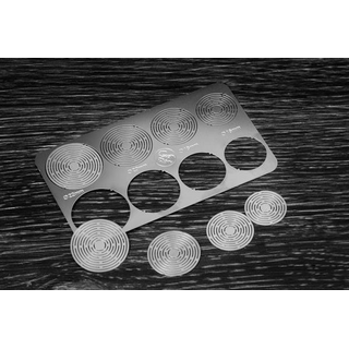 Edelstahlsiebe Scorpio in Screencard Mix Cyber Formation,  16mm, 18mm, 20mm, 22mm