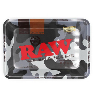 RAW Rolling Tray urban camo mini slim, 12,5 x 18 x 1,5 cm