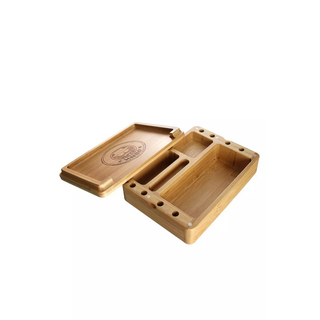 HNBG Stoner Box Bamboo Small, 20x14x6 cm, Deckel magnetisch