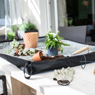 Pflanz- und Unterlegplane mit Vlies, 150 x 100cm,