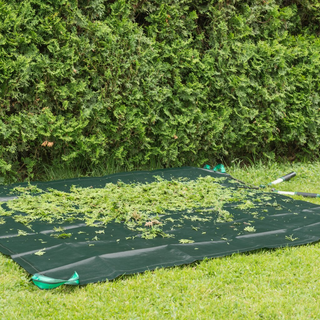 Schutz- und Sammelplane, 140 x 180cm, mit Tragegriffen,...