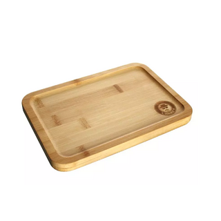 Heisenberg Rolling Tray aus Bambusholz, 32 x 21 cm, Large