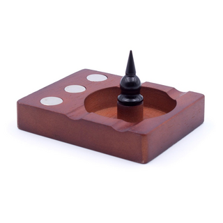 DynaVap Debowler aus Holz mit 3 Magneten, 10 x 8 x 2 cm