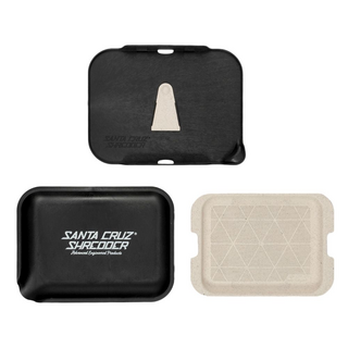 Santa Cruz Hemp Rolling Tray Kit with Screen, Biodegradeable, 19 x14,5cm, diverse Farben