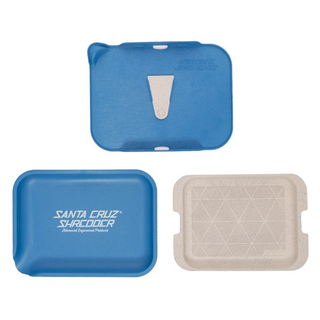 Santa Cruz Hemp Rolling Tray Kit with Screen, Biodegradeable, 19 x14,5cm, diverse Farben