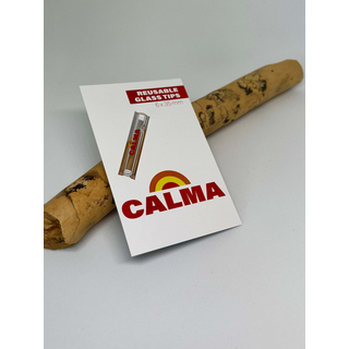 CALMA Glasfilter, Eindreh-Filter,  6mm, L 35mm, mit Falz, wiederverwendbar